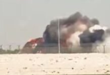 दुबई एअर शोदरम्यान भारतीय हवाई दलाचे ‘तेजस’ लढाऊ विमान कोसळले; पायलट गंभीर जखमी