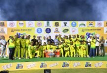 जळगाव क्रिकेट लिग अंतिम सामन्यात कोगटा किंग्जचा शानदार विजय पूर्वेश चौधरीची मॅचविनिंग खेळी; अमळनेर सुहांस जायंटसचा ५ विकेटने पराभव…