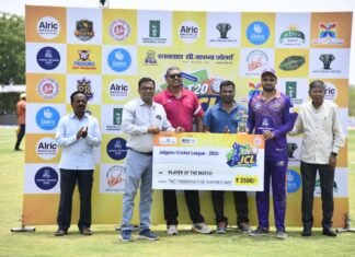 जळगाव क्रिकेट लिग टी-२० मध्ये उपांत्यफेरीसाठी चुरस वाढली