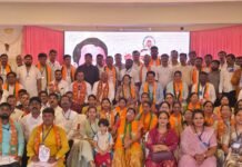 भाजपचे पंडित दीनदयाळ उपाध्याय महाप्रशिक्षण शिबिर गारखेड्यात संपन्न