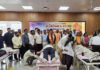 ना. गिरीश महाजन यांच्या वाढदिवसानिमित्त जळगावात भव्य रक्तदान शिबिर उत्साहात
