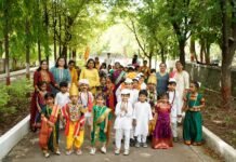 आषाढी एकादशीनिमित्त अनुभूती बाल निकेतनमध्ये पालखी-दिंडी सोहळा उत्साहात