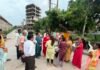 शिव कॉलनी ते रेल्वे लाईन समांतर रस्त्याची महापौर दीपमाला काळे यांच्याकडून पाहणी ; नागरिकांनी मानले आभार