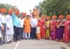 मनपाच्या मानाच्या गणपतीची शिवतीर्थावरून भव्य मिरवणूक; महापौरांच्या हस्ते विधिवत पूजा करून श्री गणेशाची प्रतिष्ठापना