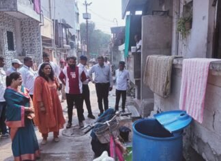 महापौरांकडून पाणी अपव्यय रोखण्यासह गटारींची स्वच्छता आणि अनधिकृत अतिक्रमणे हटविण्याचे आदेश